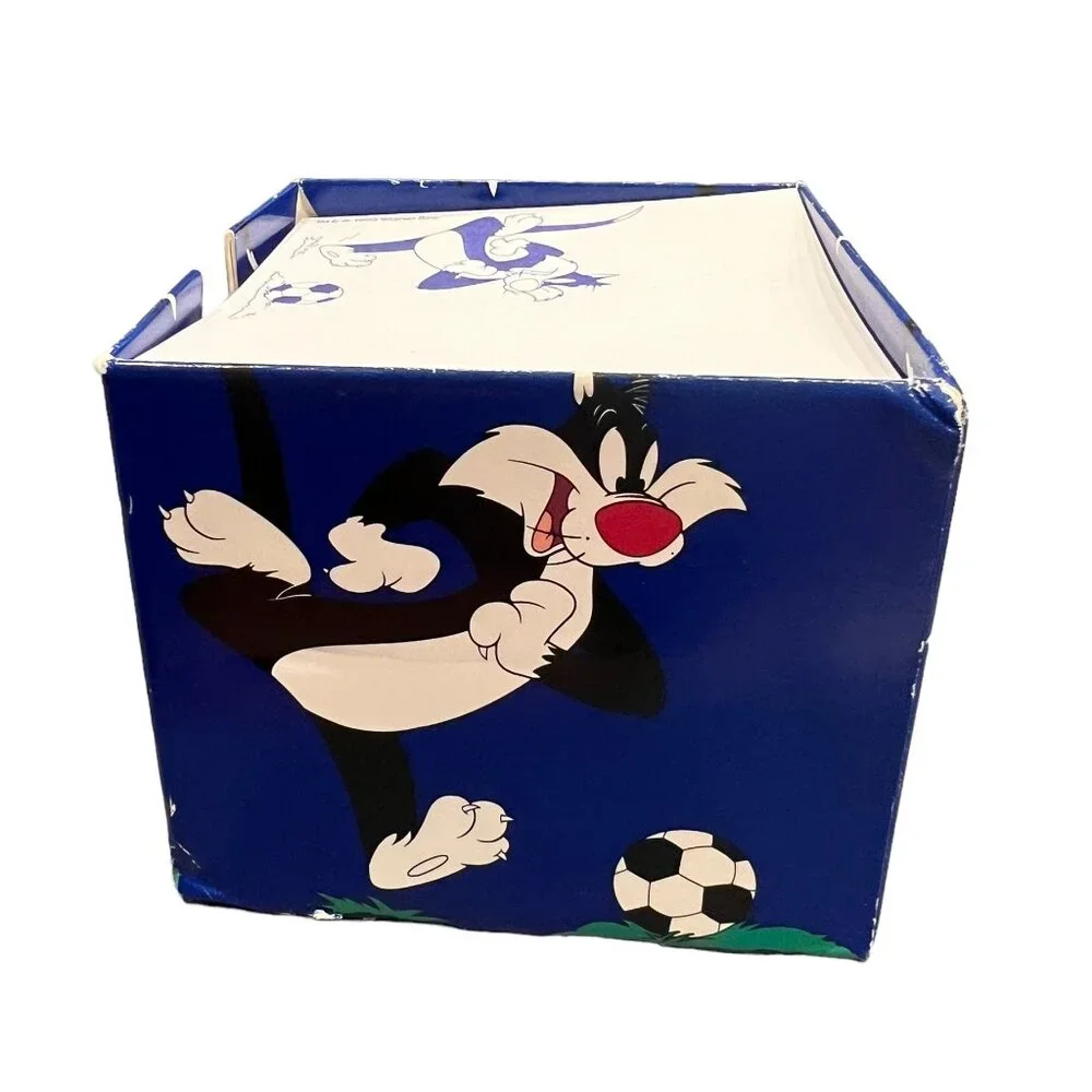 Vintage Warner Bros Sylvester The Cat Memo Pad Box 1993 Office Desk Collectibles
